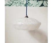 Suspension verre moucheté