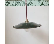 Disque émaillé - Fil bordeaux