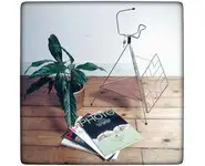 Porte magazine Or - Tripode