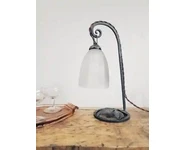 Lampe fer forgé début XXe
