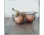 Petit panier fil de fer