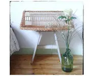 Etagère murale en osier