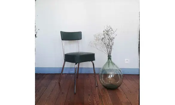 Chaise de bureau verte