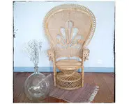 Fauteuil Emmanuelle en rotin