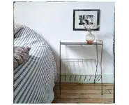 Porte revues métal doré