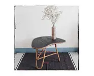 Table "Beans" en rotin