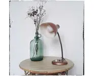 Lampe d'appoint marron rosée