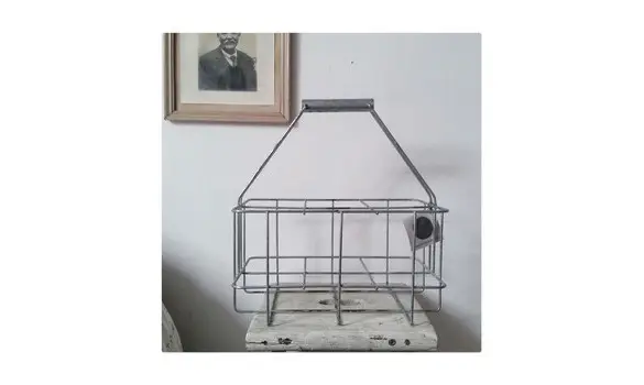 Porte bouteilles métallique