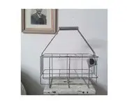 Porte bouteilles métallique