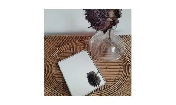 Miroir de barbier - 18,5 x 22,5 cm