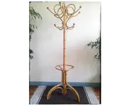 Porte manteau en rotin