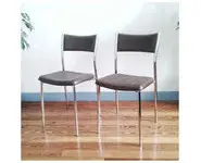 Paire de chaises vintage