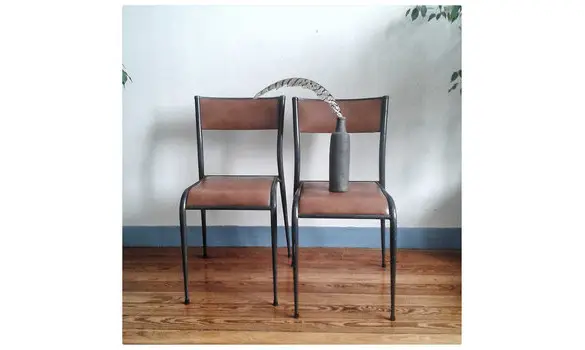 Paire de chaises d'école MULLCA