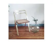 Chaise pliante cannée CIDUE