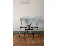Trio de chaises Formica