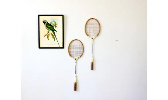 Raquettes de badminton vintage