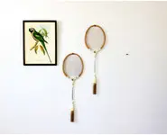 Raquettes de badminton vintage