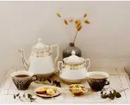 Ensemble théière sucrier