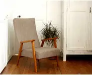 Fauteuil scandinave restauré