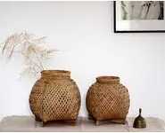 Pots en bambou