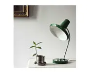 Lampe vintage verte