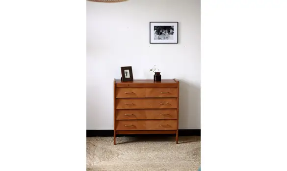 Commode vintage restaurée