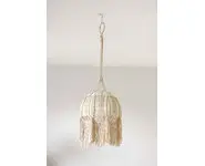 Suspension en macramé