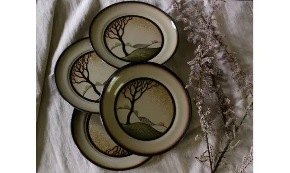 Petites assiettes vintage