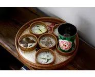 Plateau à sous-bocks papillons