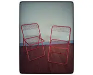 Chaises pliantes fil de fer