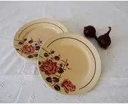 6 Assiettes plates