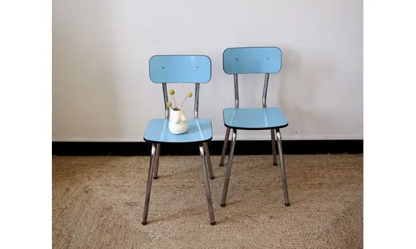 Paire de chaises Formica