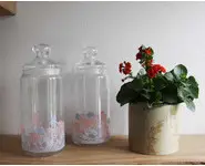 Lots de bocaux vintages