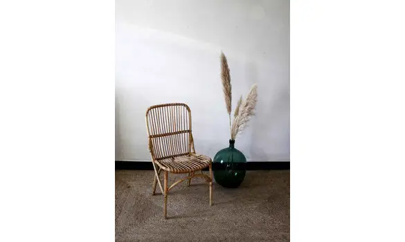 Chaise en rotin