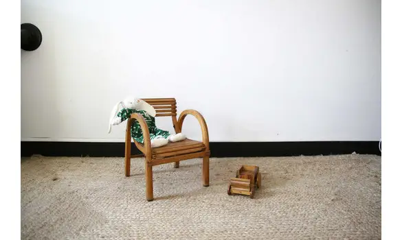 Chaise enfant en bois