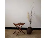 Siège pliant en bois