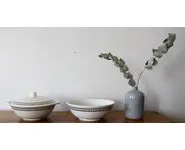 Soupière et son saladier anciens