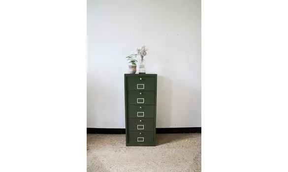 Ancien classeur métallique