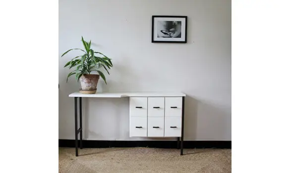 Bureau console vintage