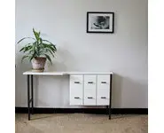 Bureau console vintage