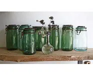 Lot de bocaux anciens