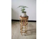 Porte plante en bambou