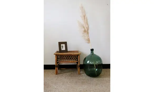 Table d'appoint en rotin