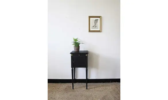 Chevet noir style Henri II