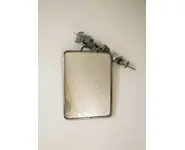 Miroir de barbier grand