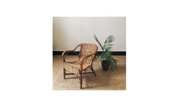 Fauteuil enfant osier