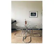 Table à manger en verre