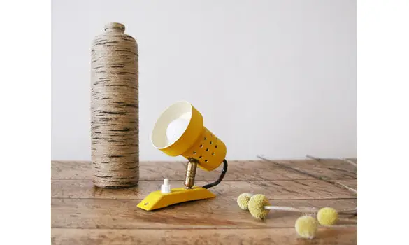 Applique vintage jaune