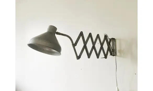 Lampe accordéon d'atlier