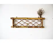 Porte manteau en rotin